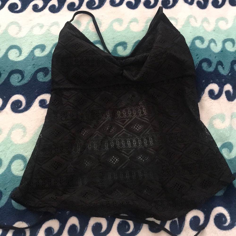 black tankini